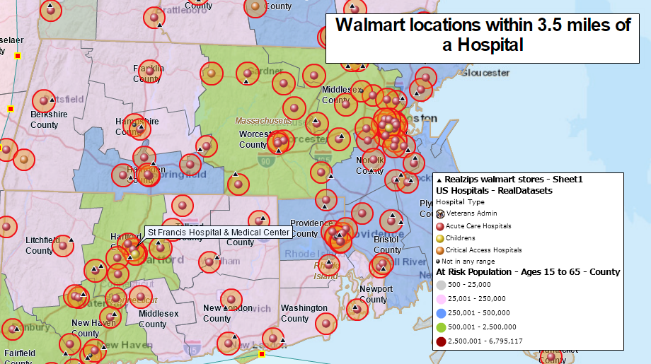 Opioid Crisis - Walmarts and Hospitals