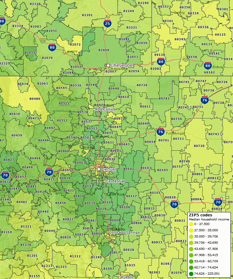 Demographic Mapping Software | MapBusinessOnline