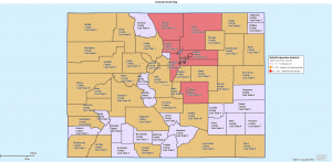 Colorado Retail map