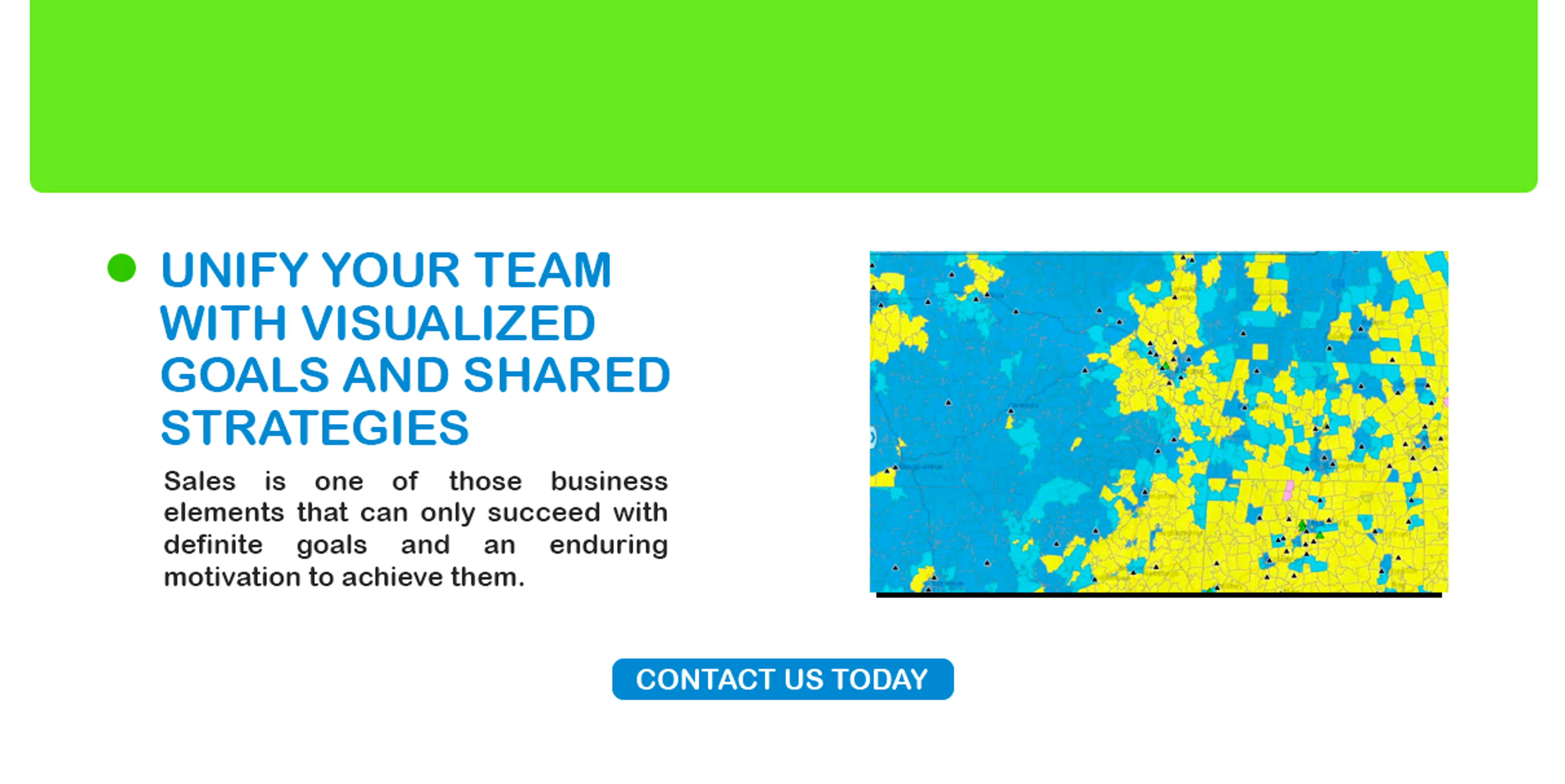 Unify your team with visualized goals and shared strategies
