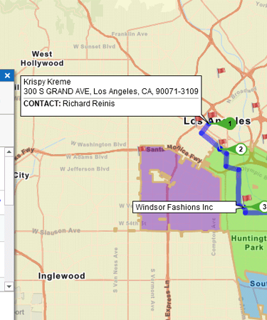 Multi-stop optimized routing