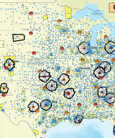 Competitor analysis map