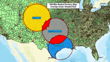Identify Territory Overlap