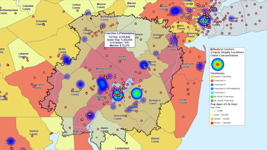 Healthcare - Franchise Territory Mapping