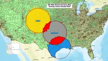 Identify Territory Overlap