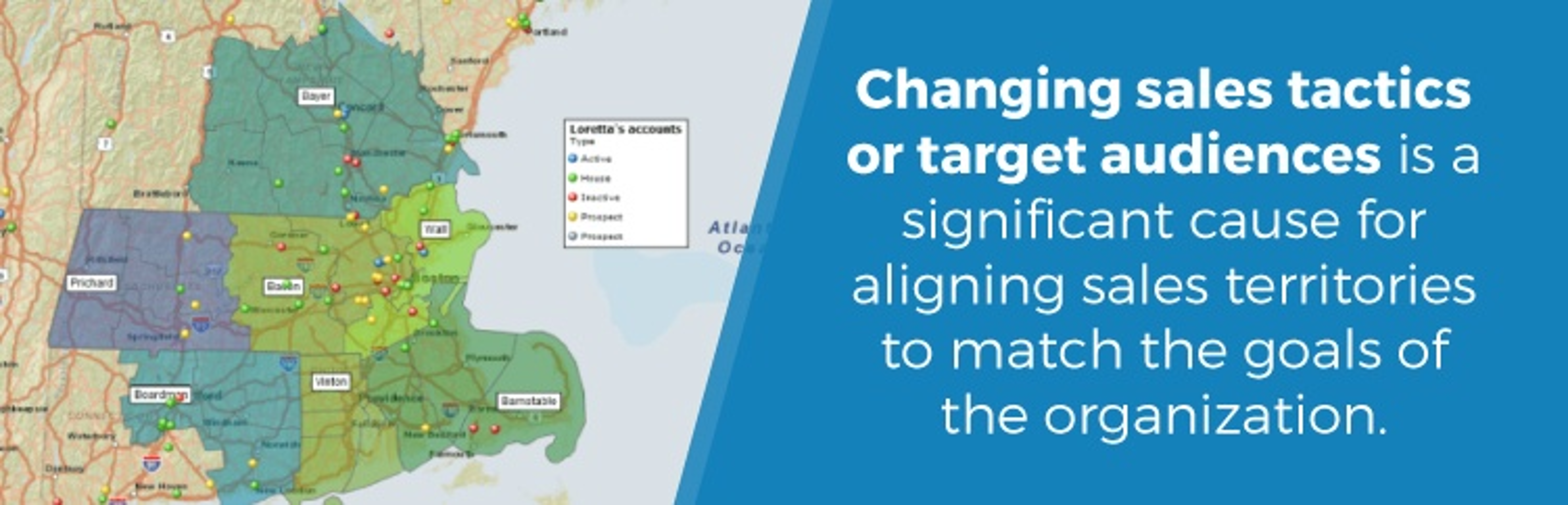 Changing sales tactics or target audiences