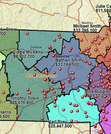 MapBusinessOnline sales territories