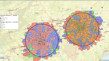 By Radius — Fast Distance Answers