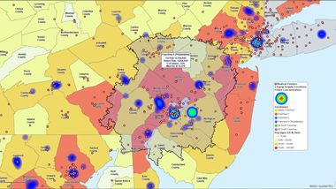 Healthcare - Franchise Territory Mapping